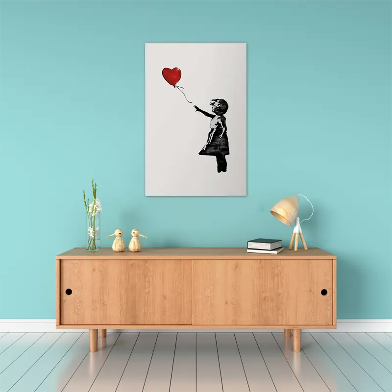 Poster Banksy "La Petite Fille au Ballon"