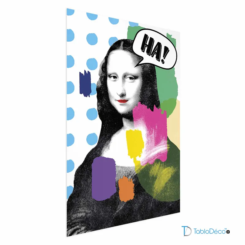 Affiche Mona Lisa dans un style Pop Art