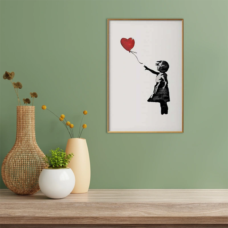 Poster Banksy "La Petite Fille au Ballon"