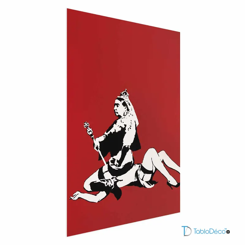 Affiche Queen Victoria de Banksy