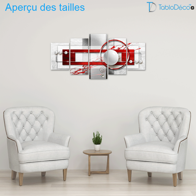 Tableau Abstrait Moderne et Coloré