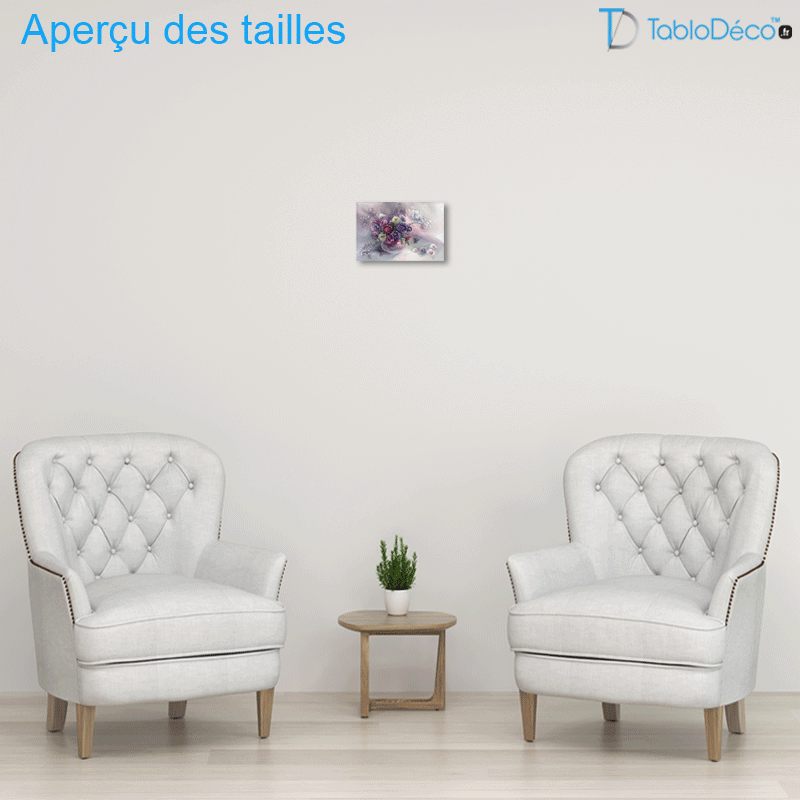 Tableau Aquarelle Fleurs