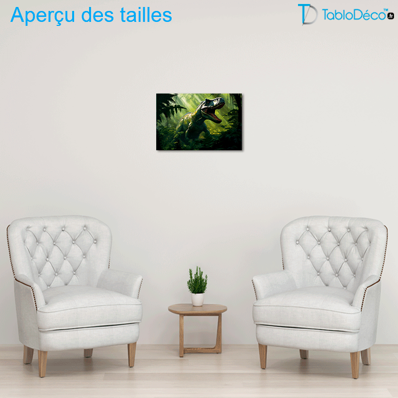 Tableau du Grand Allosaure
