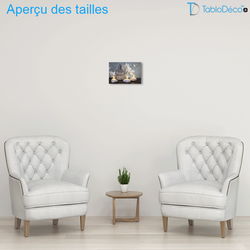 Tableau Bouddha Zen pour chambre