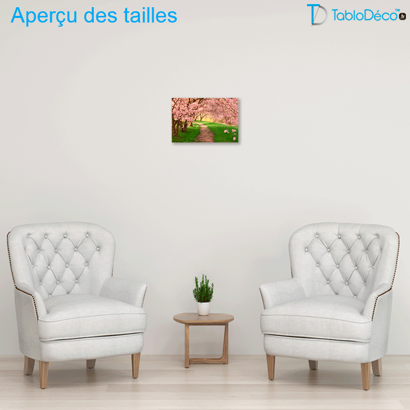 Tableau Chemin dans la Forêt