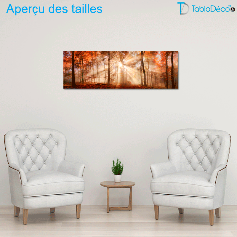 Tableau Forêt en Automne
