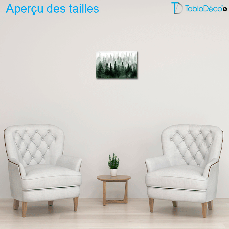 Tableau Forêt de Sapins