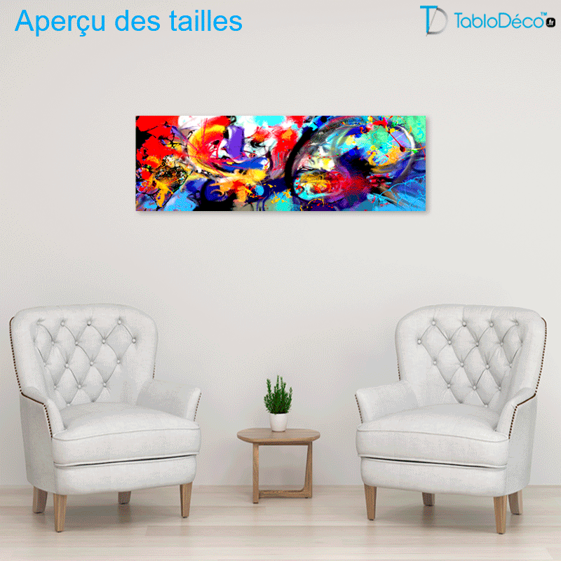 Tableau Peinture Originale Panoramique