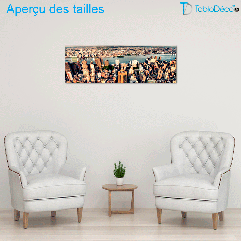 Tableau Photo Panoramique New York