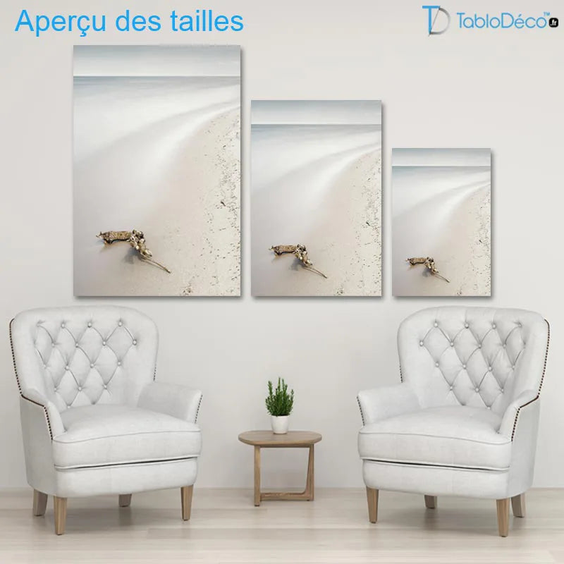 Tableau Plage Scandinave