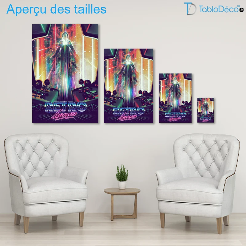 Tableau Rétro Gamer