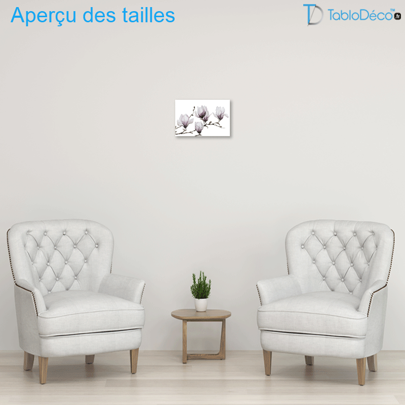 Tableau Scandinave Magnolias