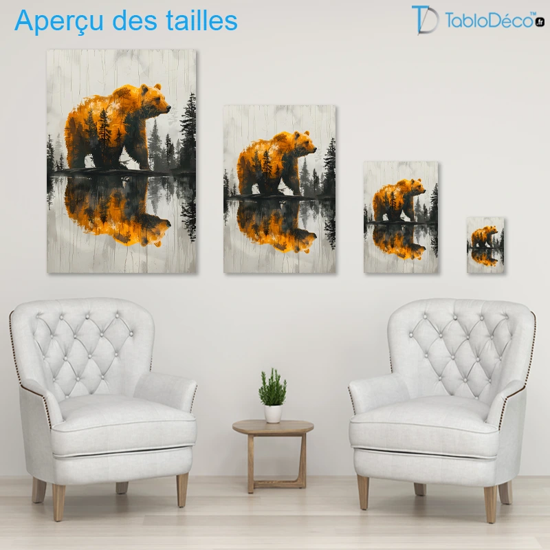 Tableau Scandinave Ours