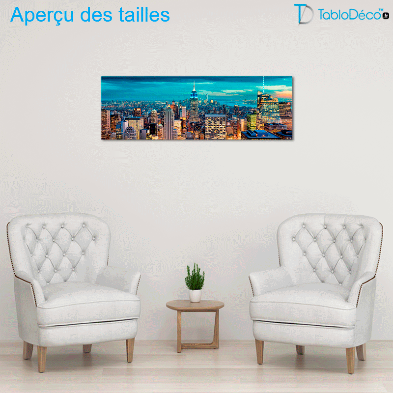 Toile Panoramique XXL Big Apple