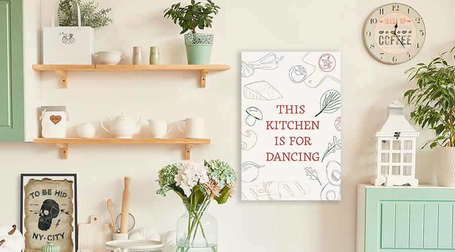 Bannière mobile pour la collection de tableaux déco pour la cuisine - TabloDéco.fr