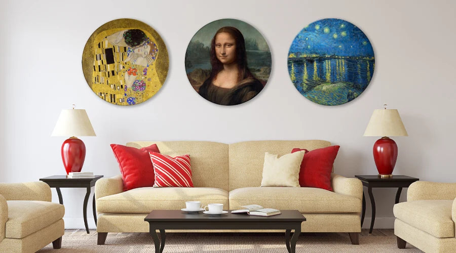 Bannière mobile TabloDéco tableaux ronds