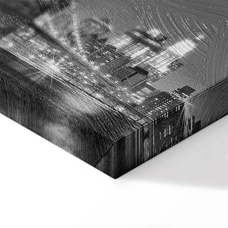 Finition premium pour le tableau noir et blanc new york