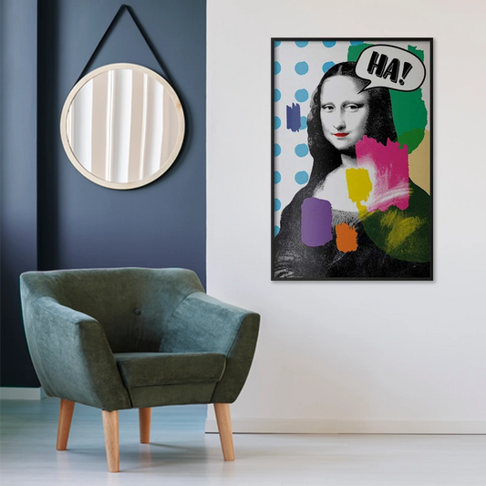 Poster Mona Lisa Pop Art 