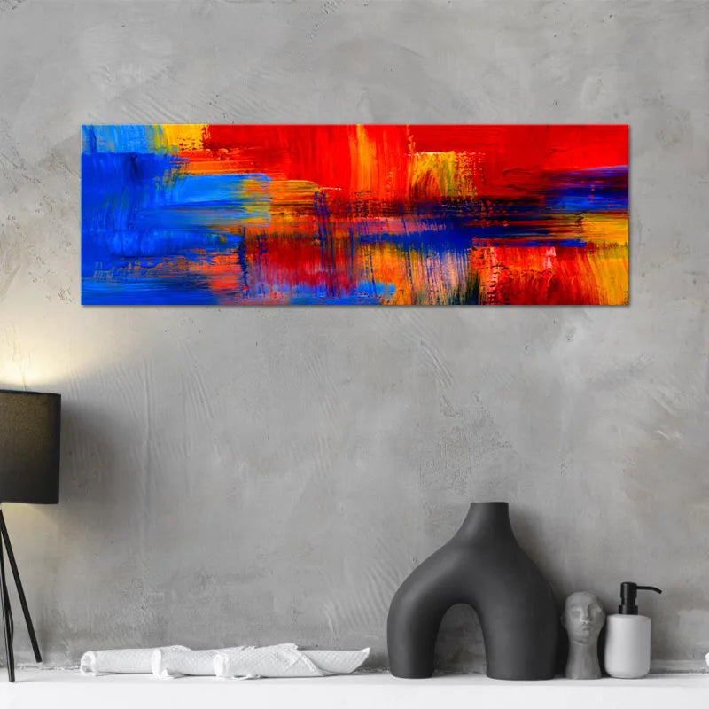 Peinture sur toile Panoramique Abstraite - TabloDéco.fr