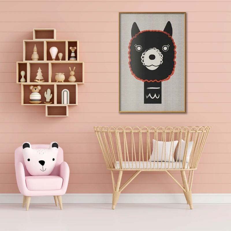 Poster Alpaga Rigolo