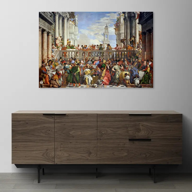 Tableau décoratif des Noces de Cana (Paul Véronèse) - TabloDéco.fr
