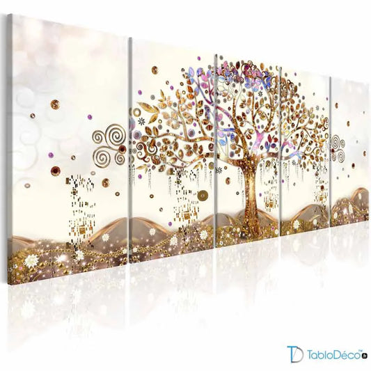Acheter un Tableau Abstrait avec un Arbre - TabloDéco.fr