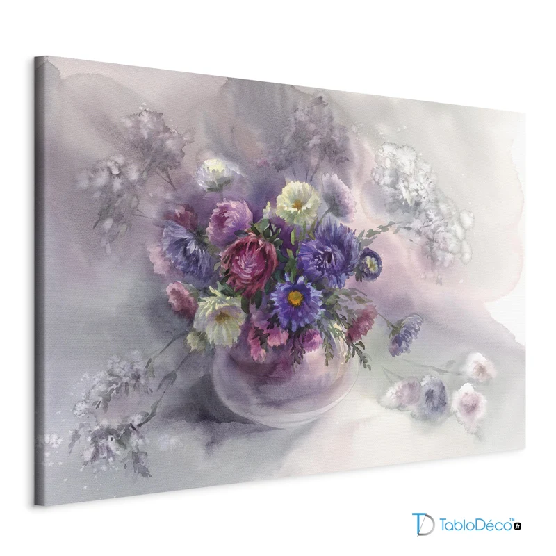 Tableau Aquarelle Fleurs