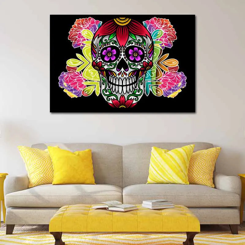 Tableau décoratif sur toile d'Art Mexicain - TabloDéco.fr