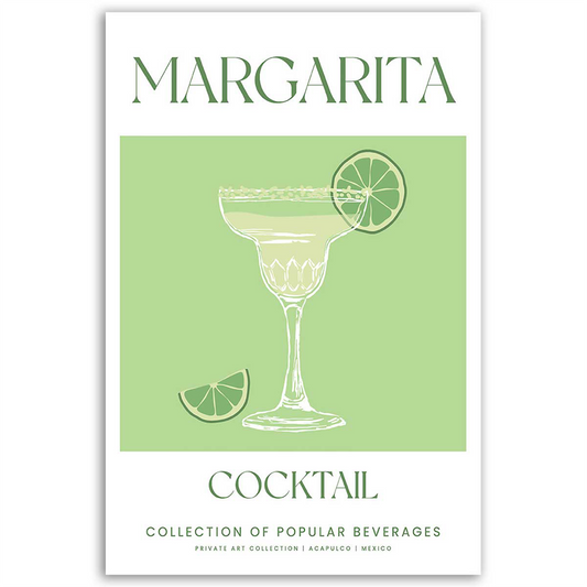 Tableau Cocktail Margarita - TabloDéco.fr