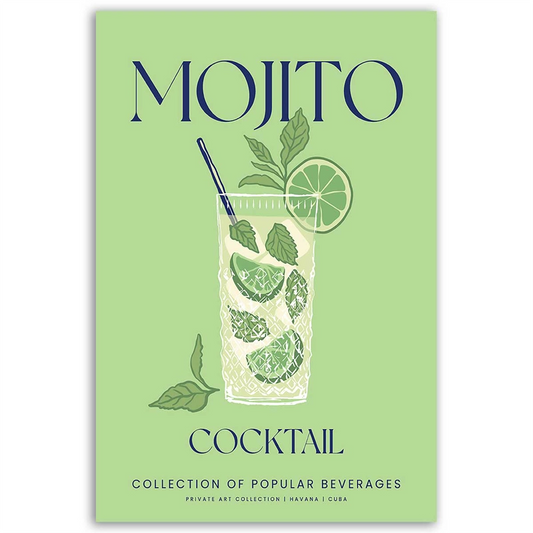 Tableau Cocktail Mojito - TabloDéco.fr