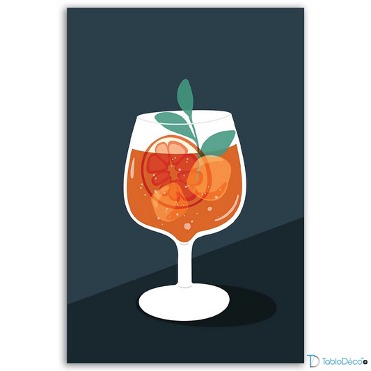 Tableau Cocktail Spritz - TabloDéco.fr