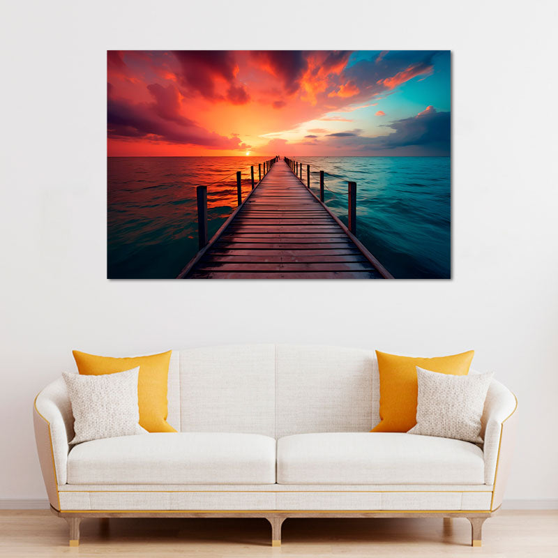Tableau Coucher du Soleil - TabloDéco.fr