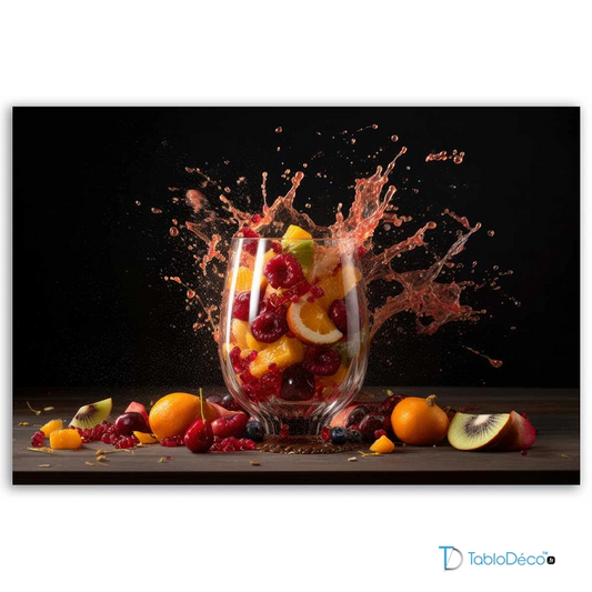 Tableau Coupe de Fruits Délicieux