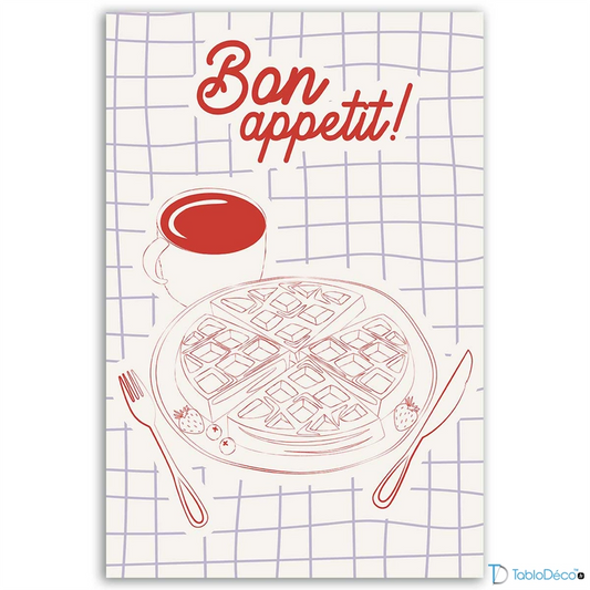 Tableau Cuisine - Bon appétit !