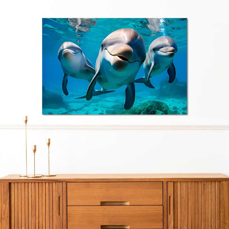 Tableau dauphin - TabloDéco.fr