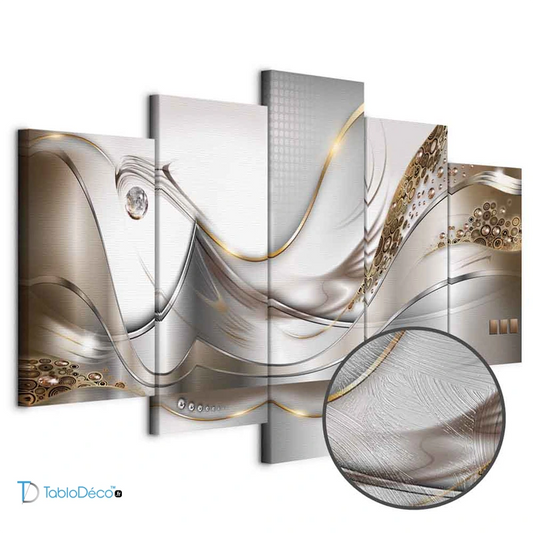 Tableau Abstrait Design Moderne à la finition premium