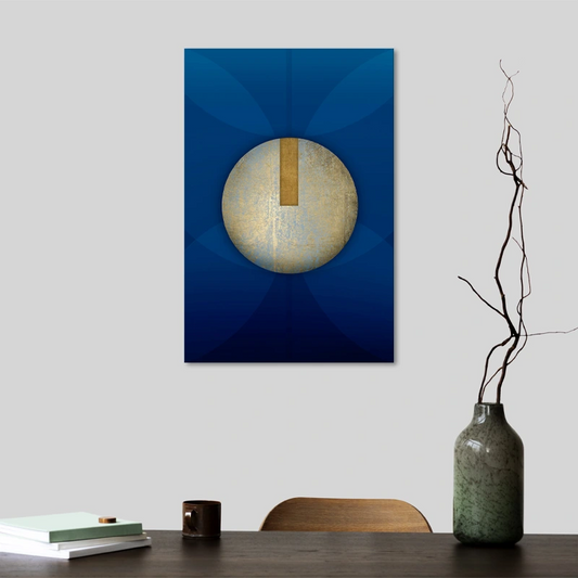 Tableau Déco Bleu Moderne