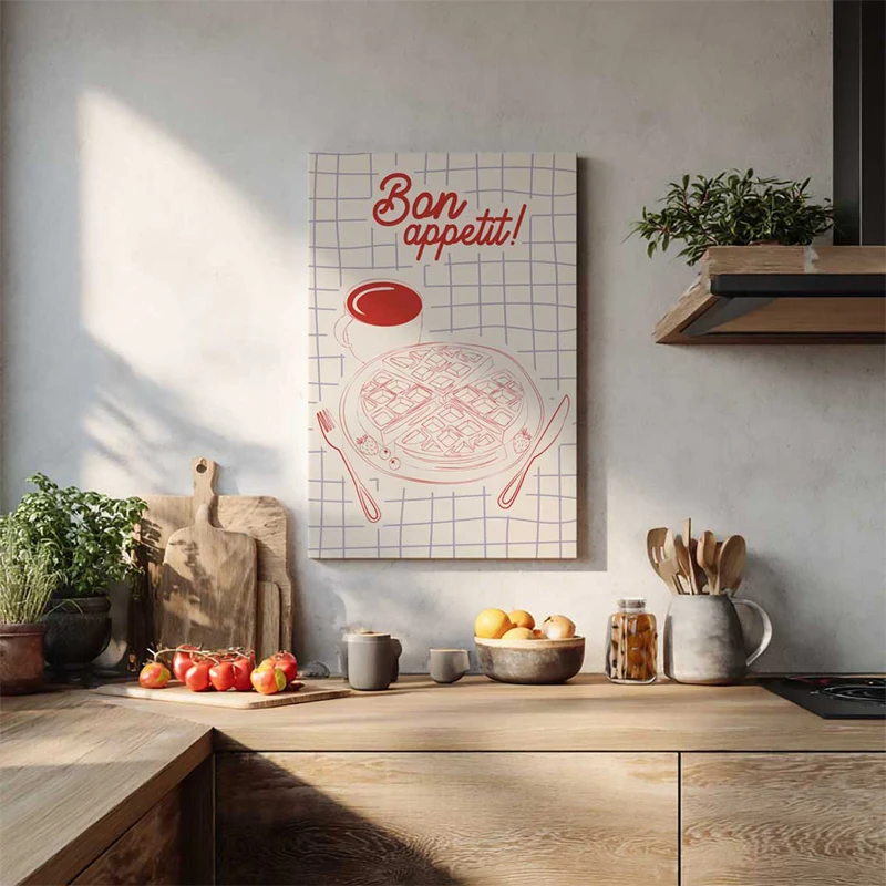 Tableau déco Cuisine - Bon appétit !