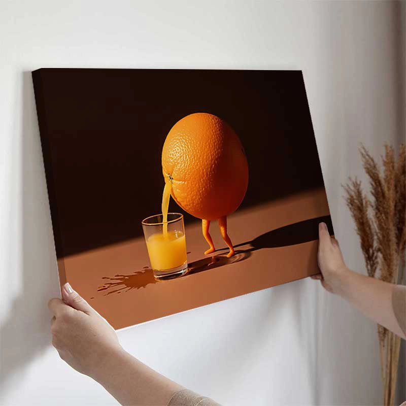 Tableau Déco Cuisine Jus d’Orange