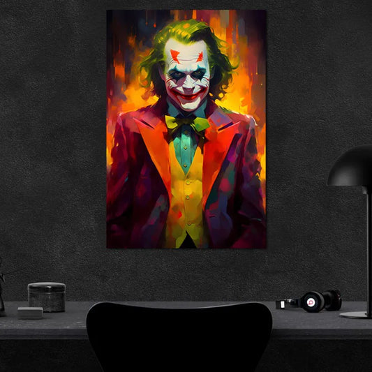 Toile décorative du Joker DC Comics - TabloDéco.fr