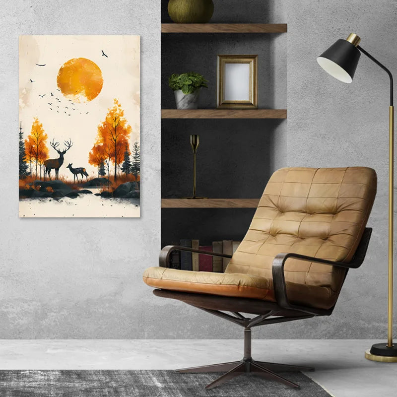 Tableau Déco Scandinave Animaux