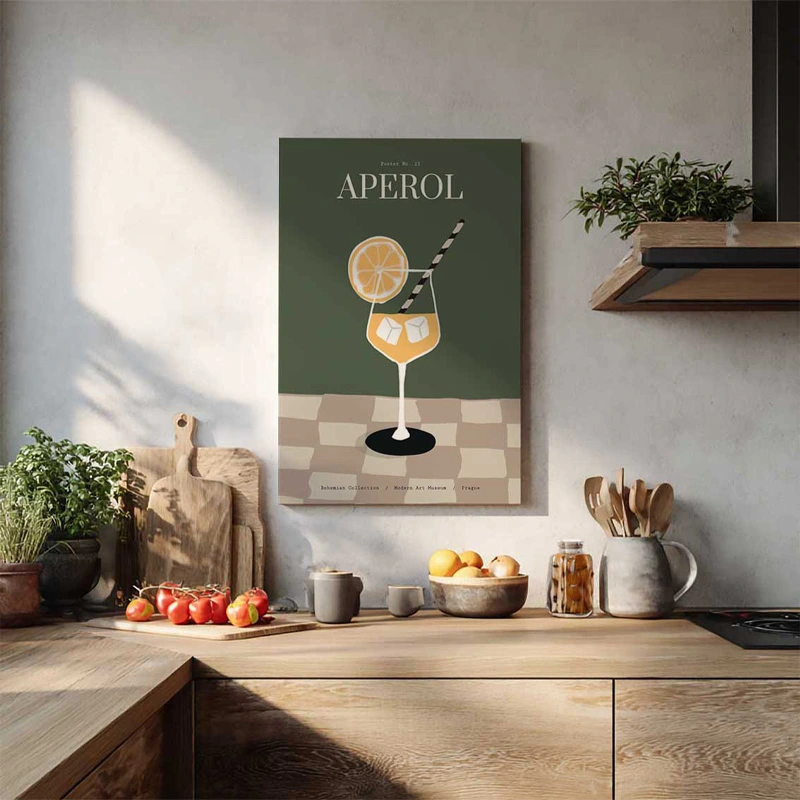 Tableau style Poster Aperol