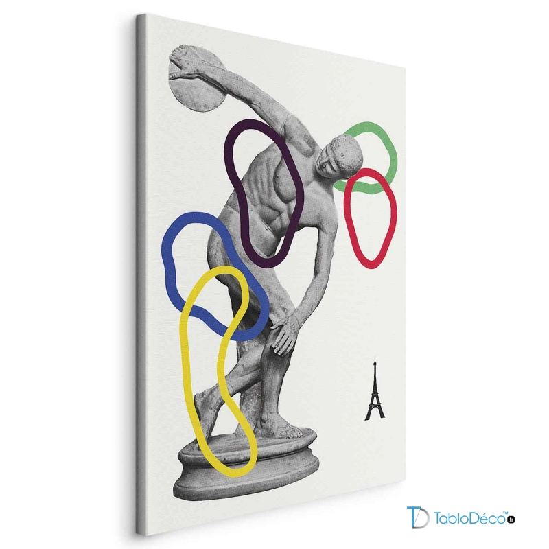 Tableau Discobole aux Jeux Olympiques