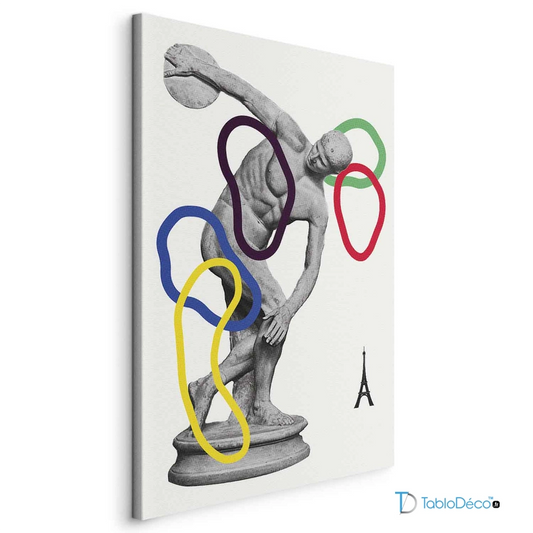 Tableau Discobole aux Jeux Olympiques