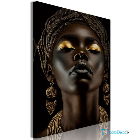Acheter un Tableau d'une Femme Africaine Moderne - TabloDéco.fr