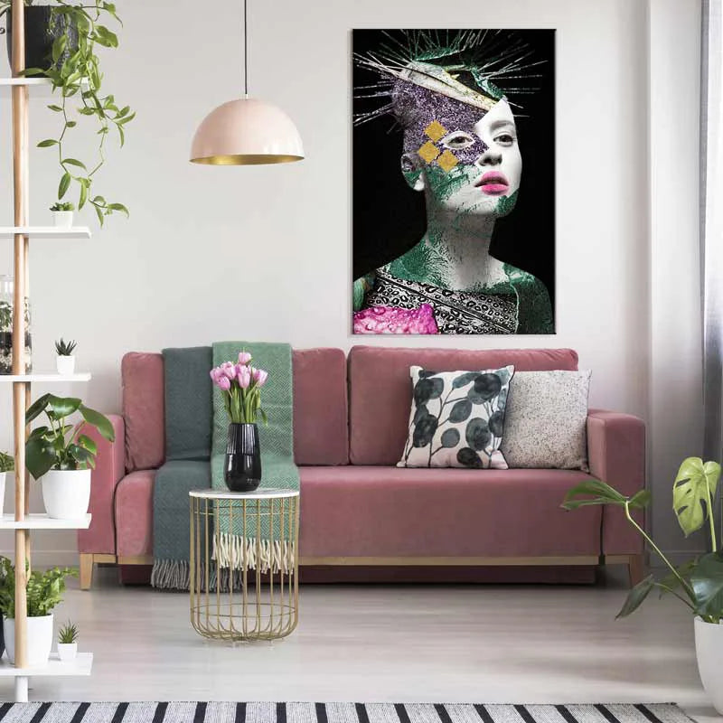 Tableau Femme Style Scandinave - TabloDéco.fr