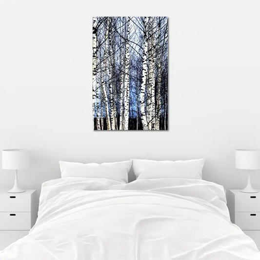 Tableau Forêt de Bouleaux