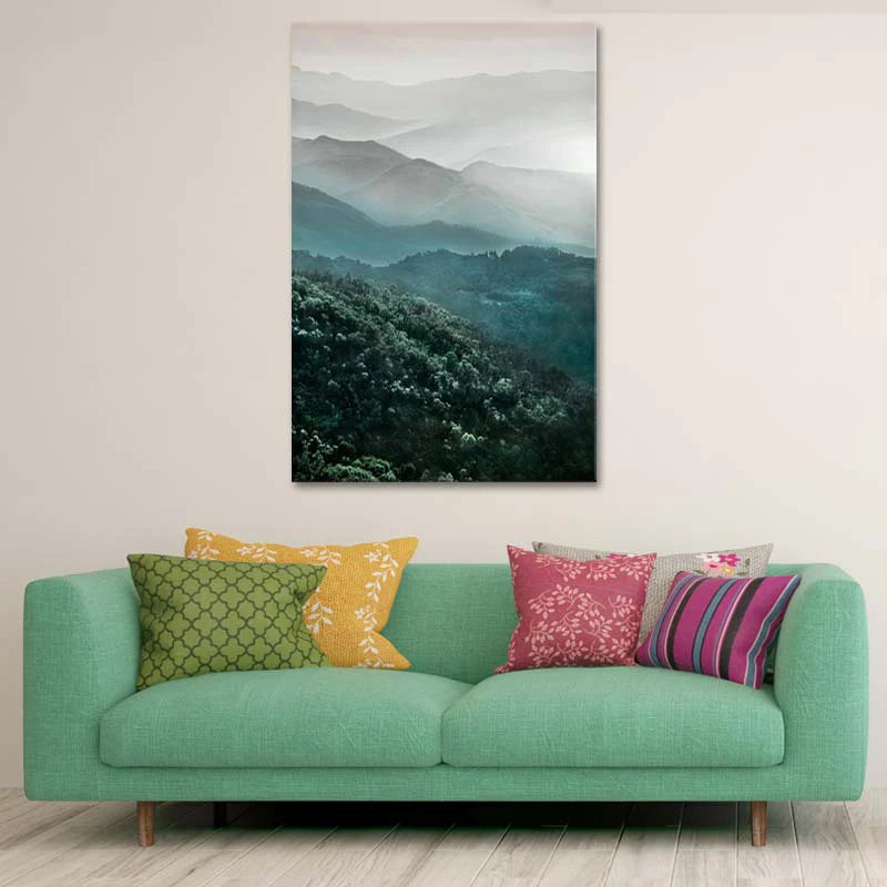 Tableau Forêt Scandinave - TabloDéco.fr