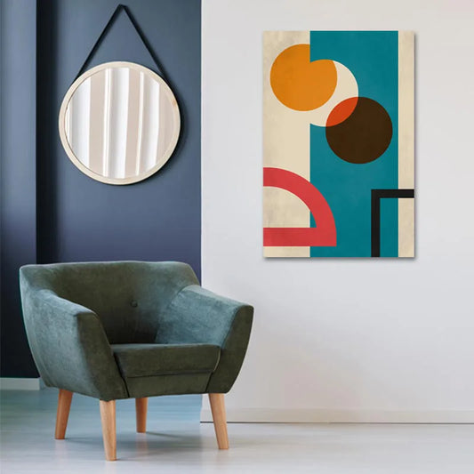 Tableau décoratif avec Forme Géométrique Scandinave - TabloDéco.fr