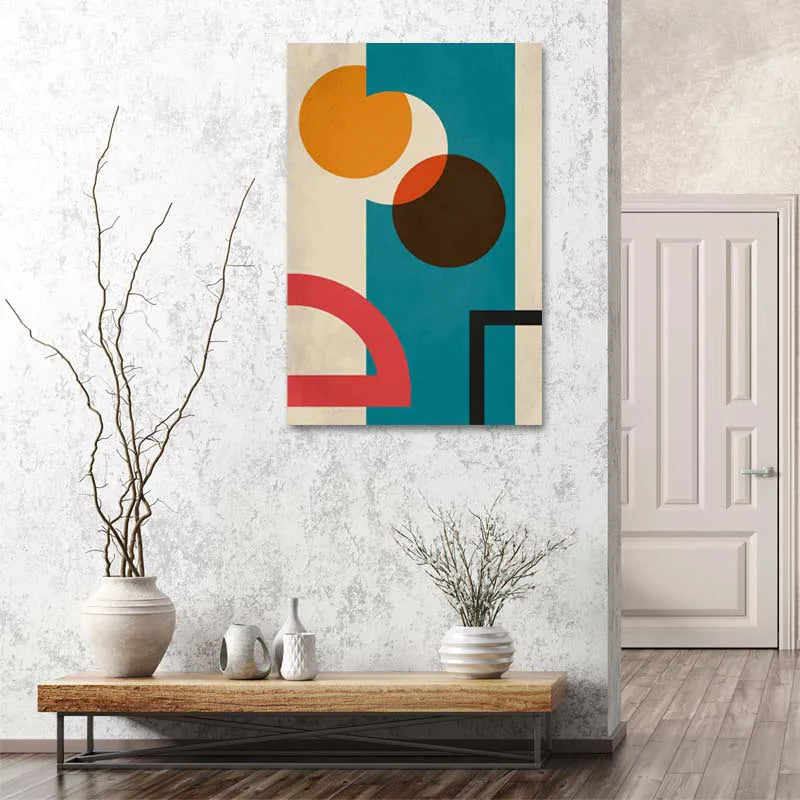 Tableau Forme Géométrique Scandinave - TabloDéco.fr